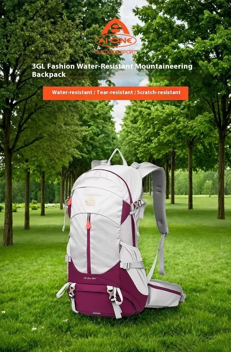 

30л походный рюкзак портативный каркас открытый спортивный альпинистский рюкзак легкая подвеска дорожная альпинистская походная сумка мужская