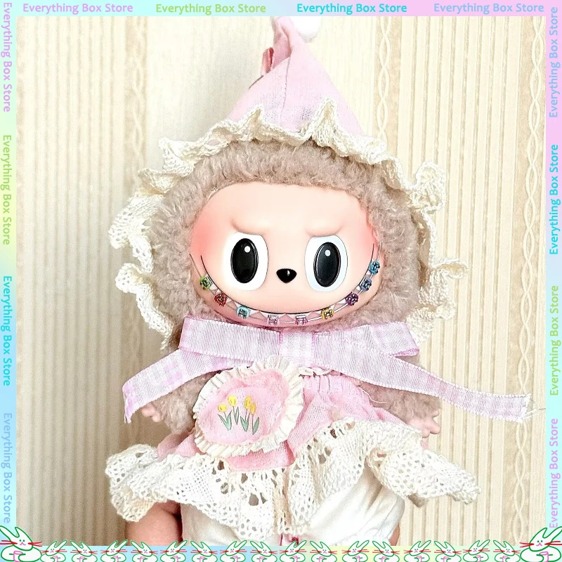 Accessory Braces For 17cm Labubu DIY Color Decoration Braces Doll Transparent Braces Bracket Doll Decoration