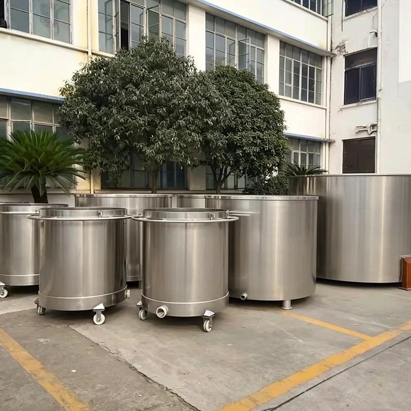 Factory Direct 2026 Stainless steel drawing cylinder, mobile dispersion cylinder, paint and ink mixing drum, polished and brushe
