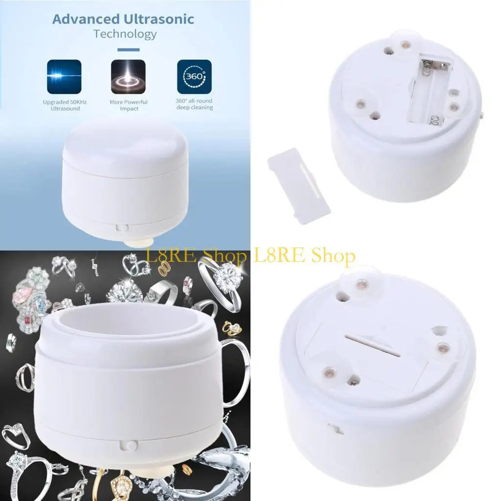 L8RE 전문 초음파 클리너 휴대용 가정 보석 청소기