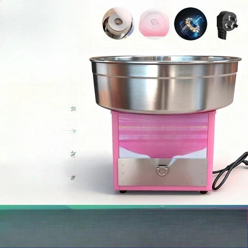 Marshmallow Machine Commercial Electric Desktop Fancy Marshmallow Machine Mobile Cart Children's Marshmallow Machine Attractions
