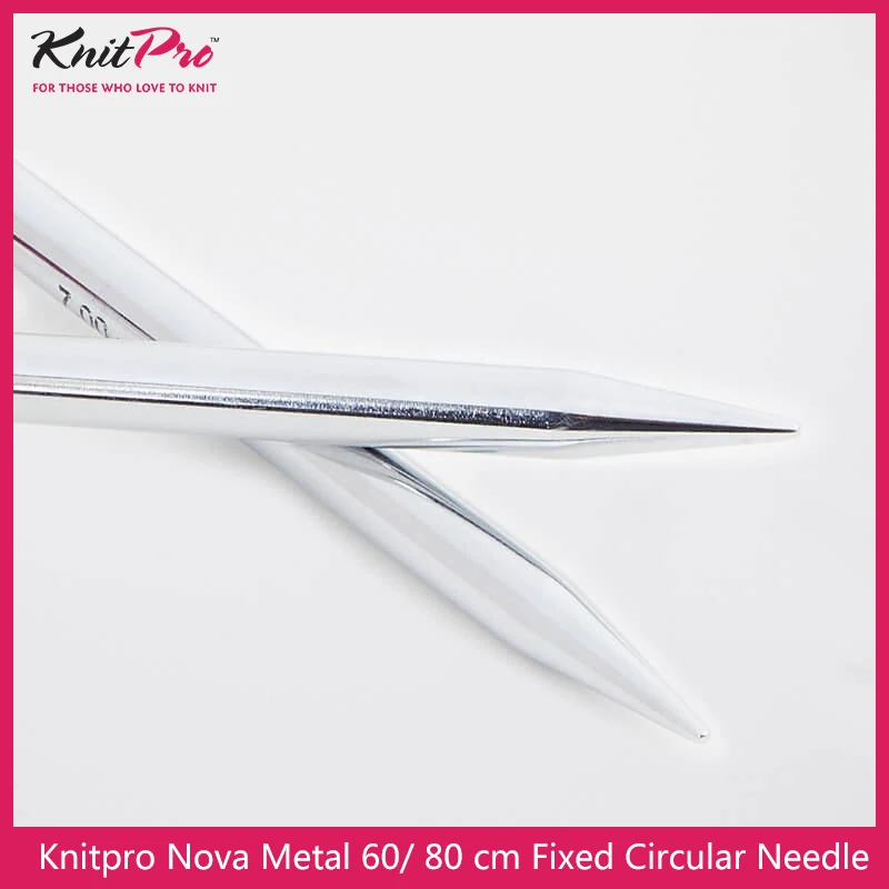 Knitpro Nova Metal 60cm/80 cm Fixed Circular Needle