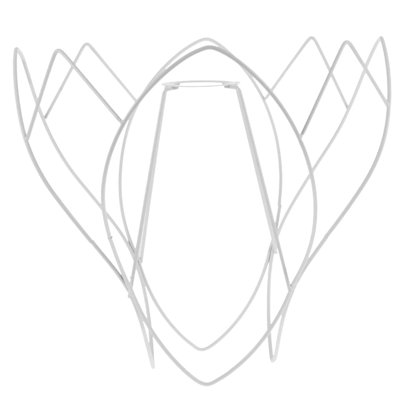 Shaped Light Stand Multi-purpose Lamp Frame for DIY Round Lampshade Making Tools Accessories Iron Table