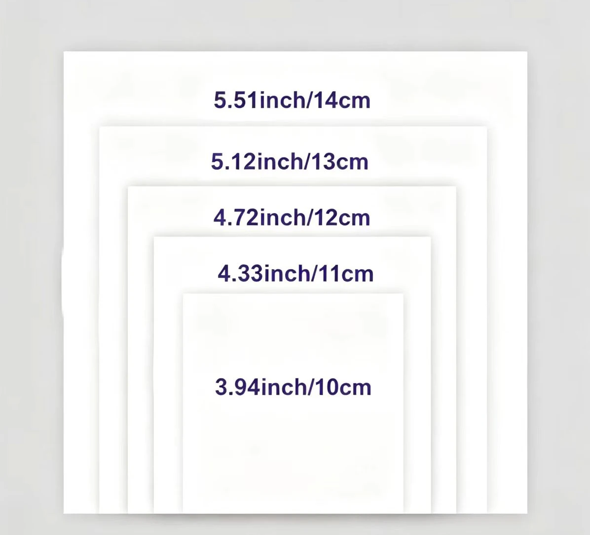 Customized Large Square Brand Stickers 10–14cm, Exclusive Waterproof Labels with Logo Text and Images, Suitable for Gift Box Seals, Shopping Bag Packaging, and Commercial Promotion
