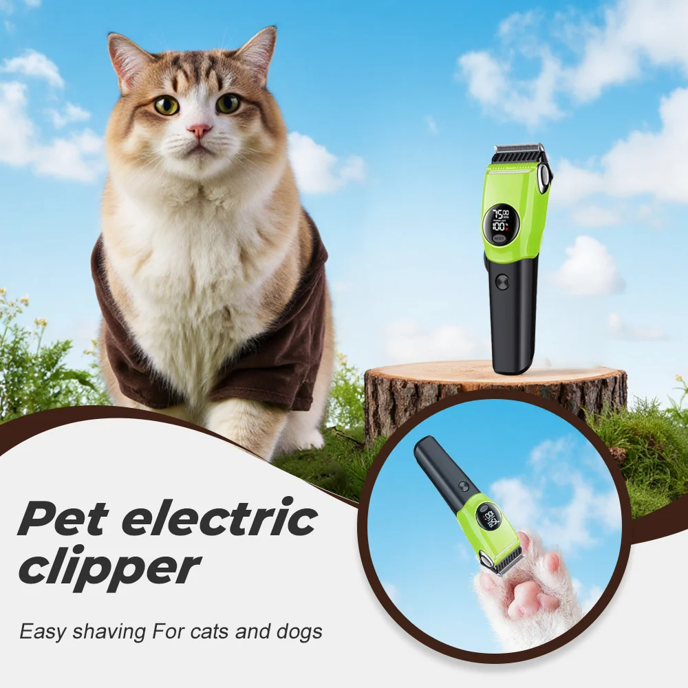 

Новая профессиональная машинка для стрижки собак, триммер для волос домашних животных, бритва для кошек, набор для ухода за ногами животных, машина для стрижки волос для овец, кроликов