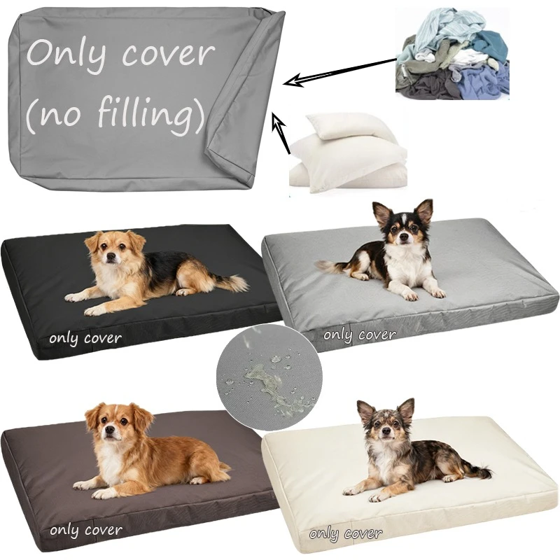 

Hot Sale Outdoor Oxford Cloth Dog Bed Cover Waterproof Protective Cover(without Filling),for Small Medium Dog Perros Accesorios
