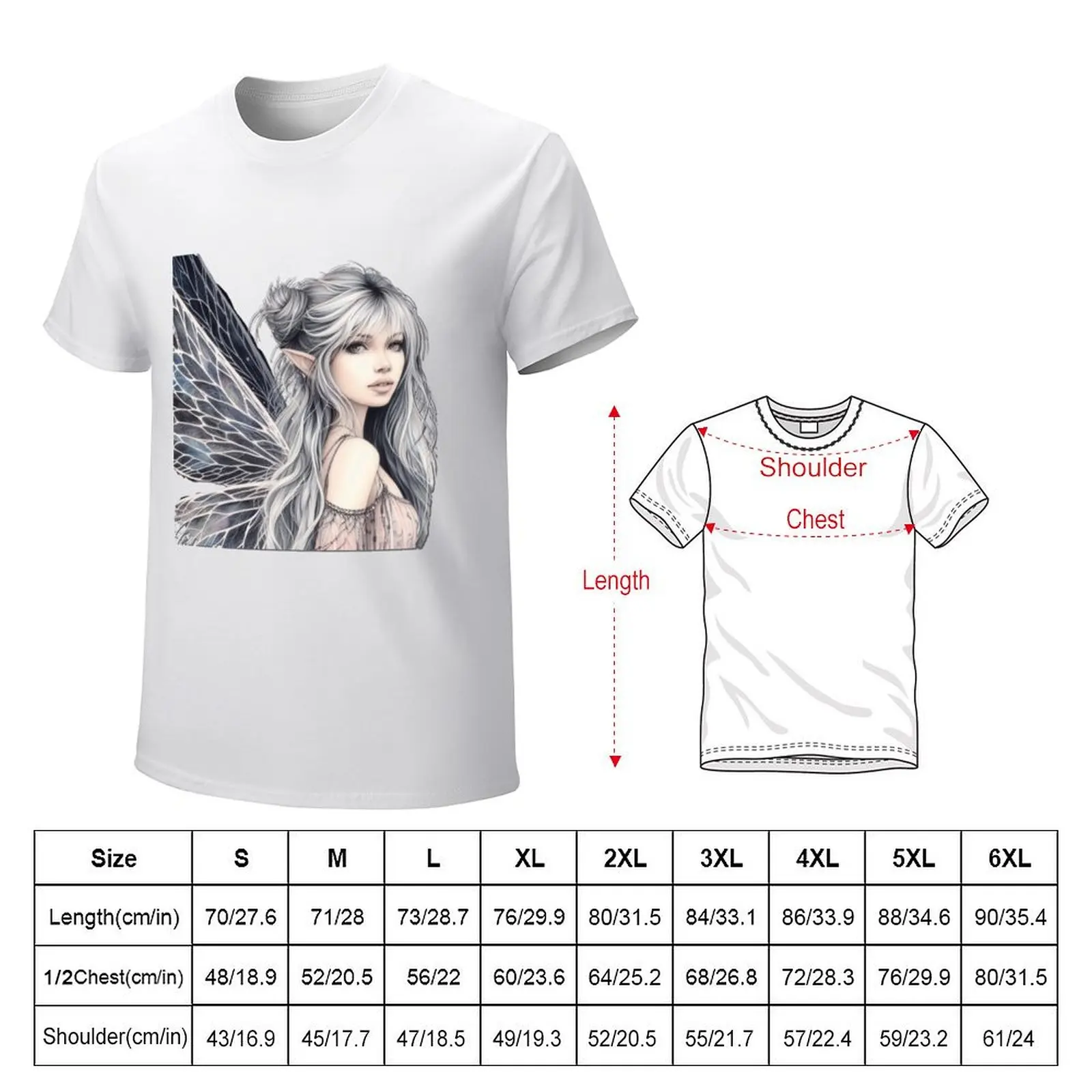 Fairy wings. T-shirt vintage customs design your own sports fans t shirts for men