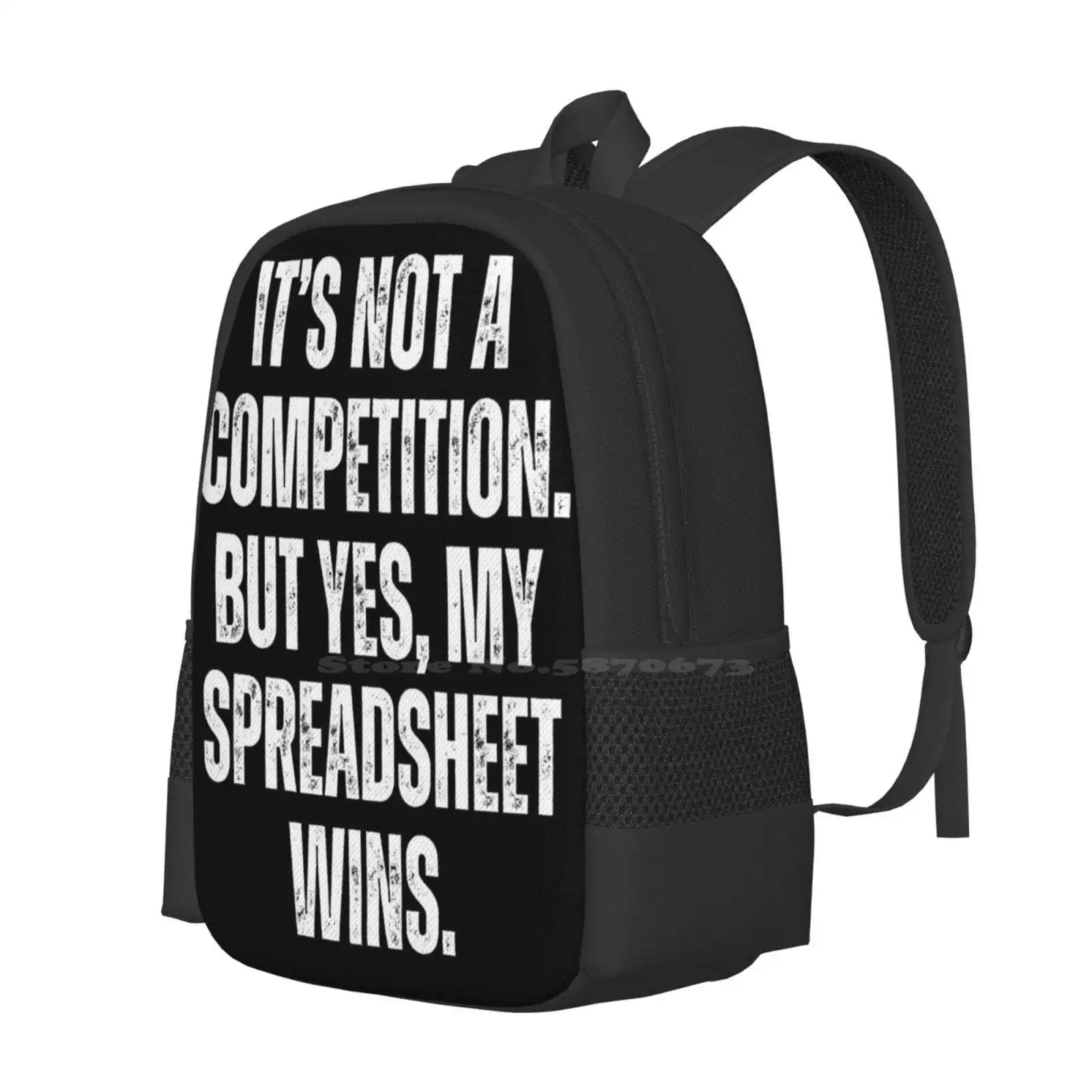 It'S Not A Competition, But Yes, My Spreadsheet Wins. Hot Sale Schoolbag Backpack Fashion Bags Google Sheets For Spreadsheet