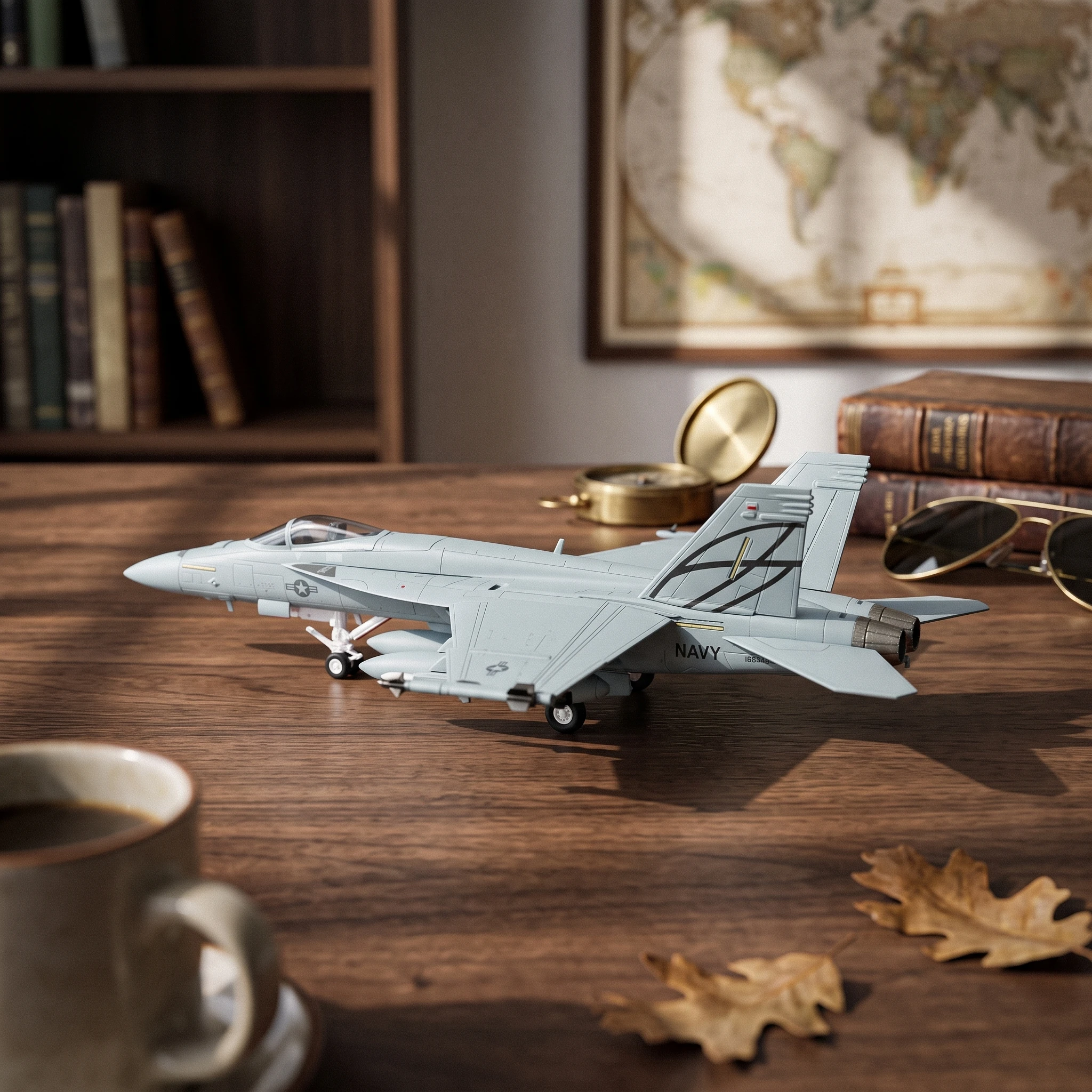 f-a-18-model-static-f-18-model-no-assembly-compact-for-collectors-office-bookshelf