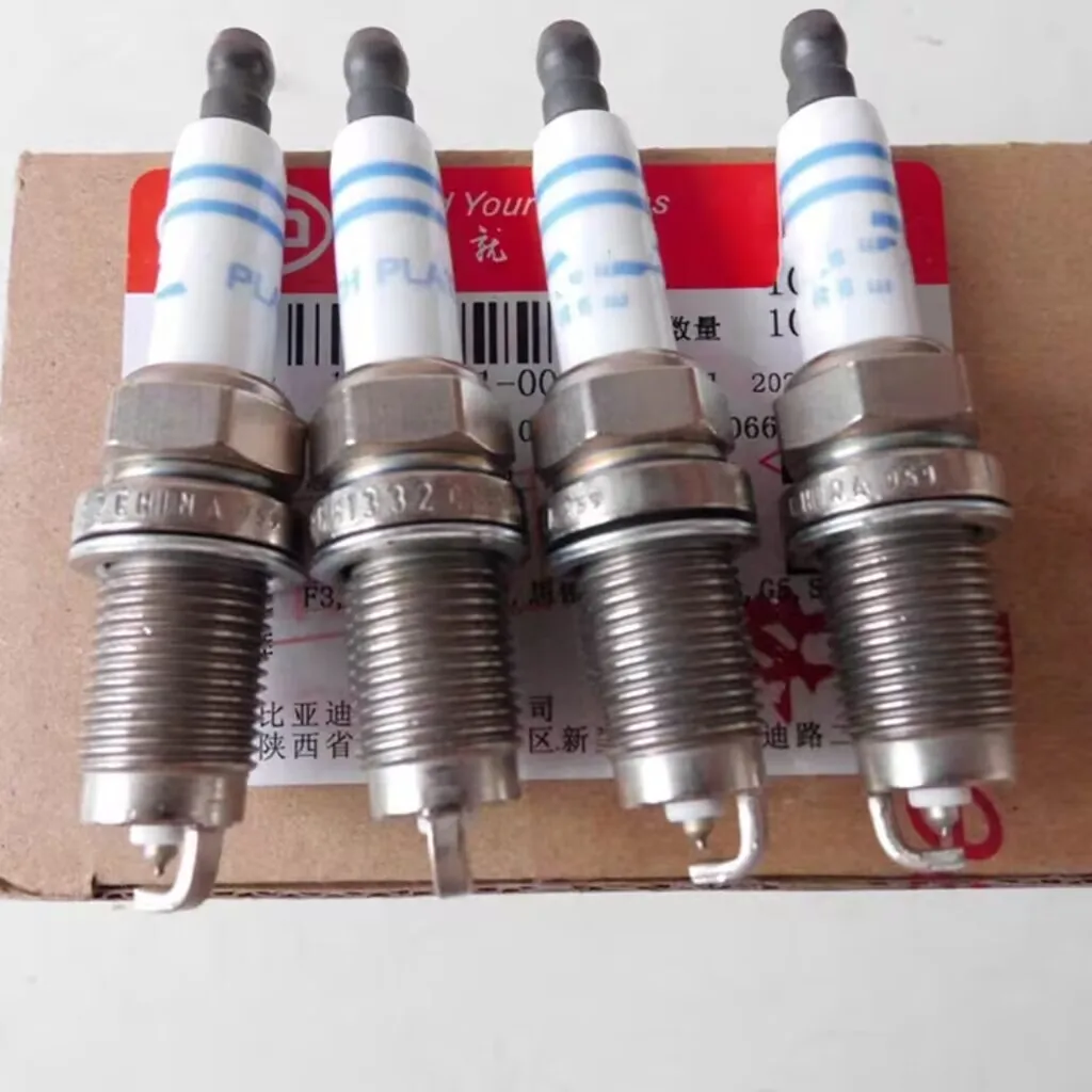 

4 шт./компл. оригинальная свеча зажигания двигателя 476ZQA- 3707100 Двигатель для BYD G6 S6 G5 S7 F5 Suri 1,5T 476ZQA FR6H1332