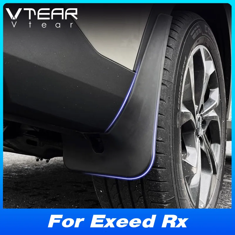 

Vtear Car Body Exterior Anti Dirty Mudguard Fender Decoration Tire Wing Cover Accessories Splash Guard Parts For Exeed RX 2024