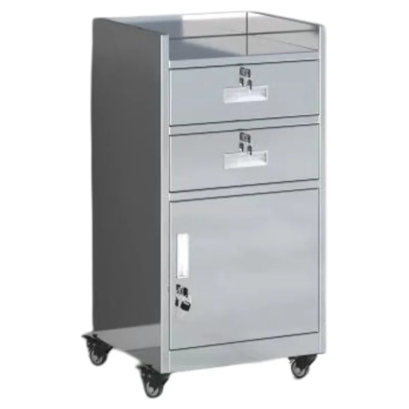 Stainless steel low cabinet supermarket weighing table locker with lock with drawer checkout page small bedside table small acti