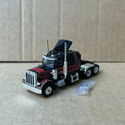 1:87 Scale HO Peterbilt 359 Truck Trailer Head Plastic Car Vehicle Model Toy Ornament Gifts