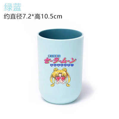 Sailor Moon Kids Water Cup Kawaii Toothbrush Cup Girl Cartoon Cute Mouthwash Cups Baby Anime Rinse Cups Toothpaste Bottles Gift