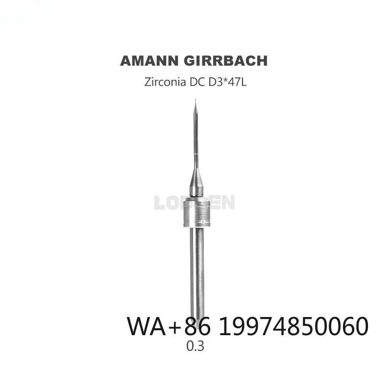 Amann Girrbach Цирконий DC Dental Plus Фрезерный станок Cadcam Стоматологический фрезерный Алмазные циркониевые боры для стоматологической