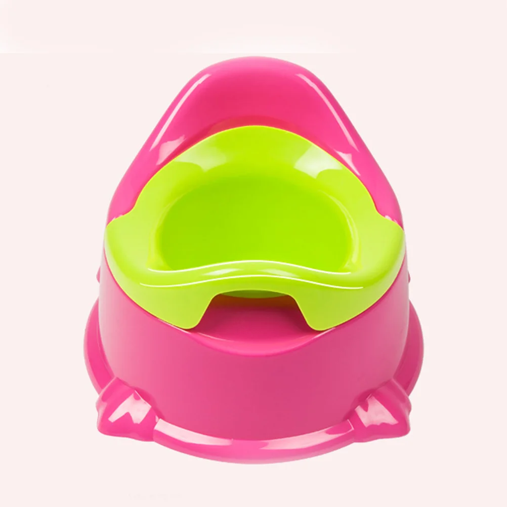 Pink Toilet Potty Chair Toddler Lightweight Training with Back Kids Convenient Removable