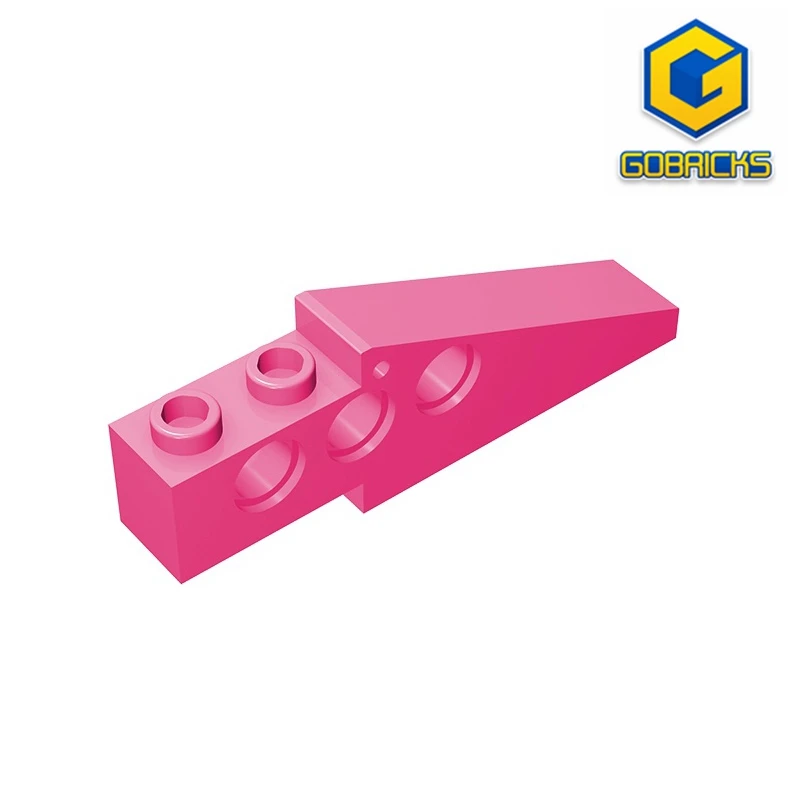 Gobricks GDS-1331 Technische Helling 33 6X1X1 2/3 Lange (Wing Back) compatibel Met Lego 2744 Kinderspeelgoed Assembleert Blokken