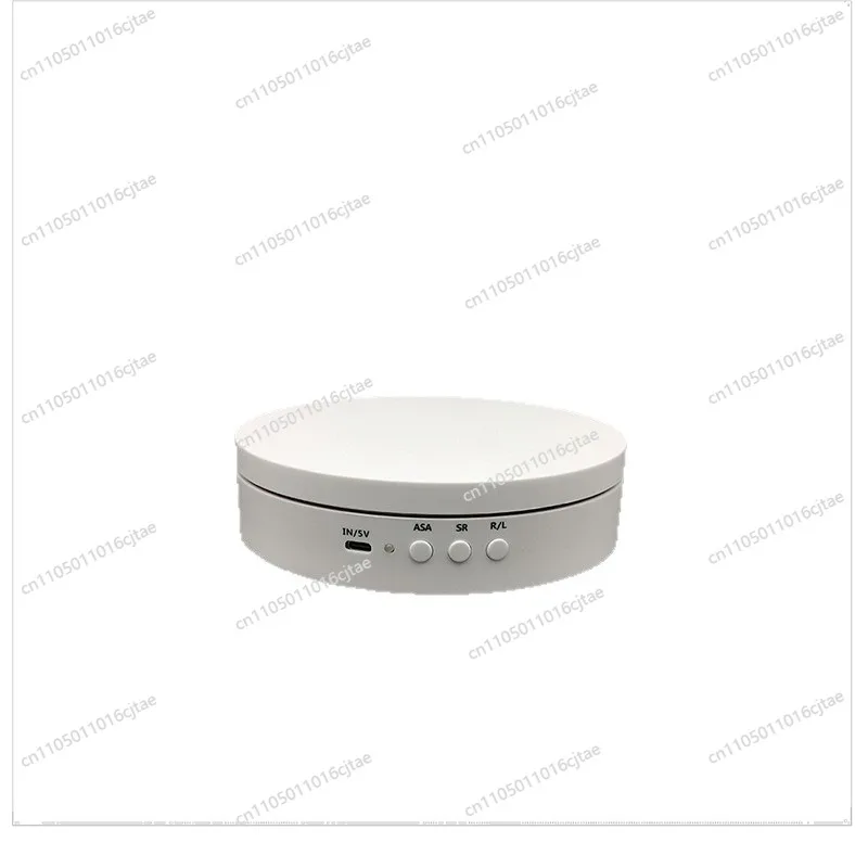 

For Electric Display Stand 360 Rotating Three-speed Adjustable Angle Rechargeable Ornament Rotating Disc