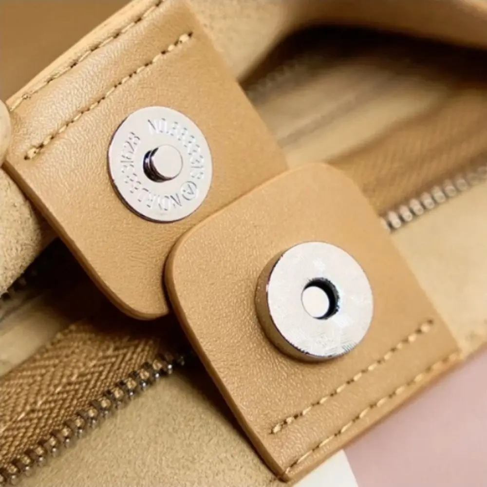 

Split Leather Designer Shoulder Bag Cowhide Material Casual Style Bucket Basket Bag Underarm Design New Fashion