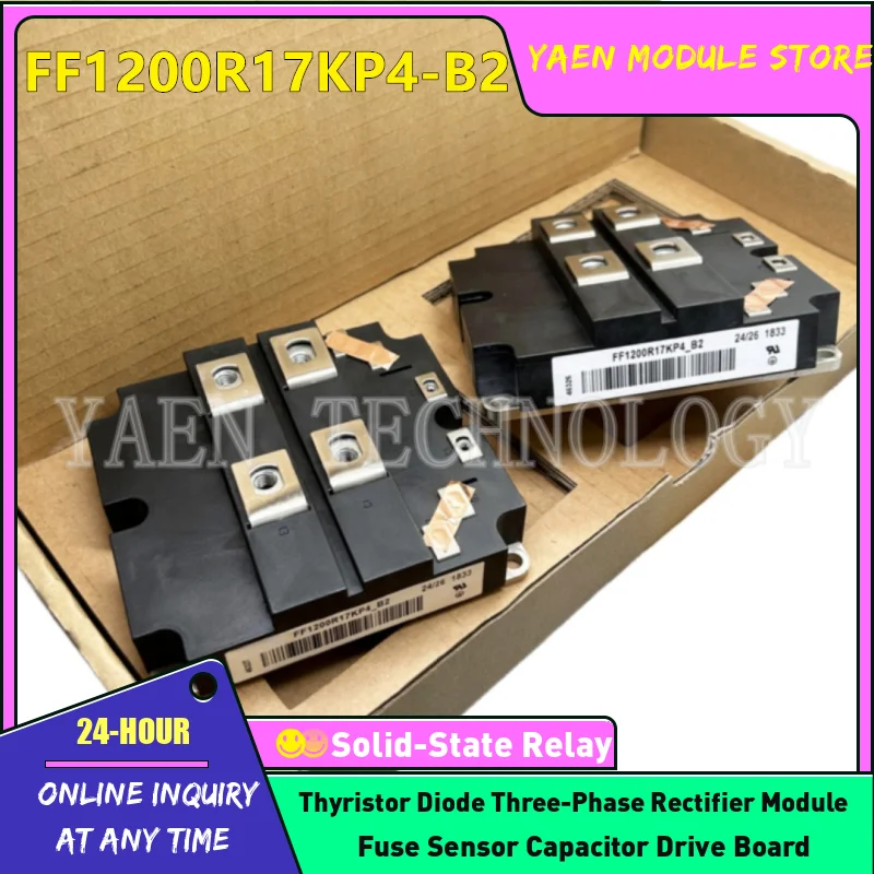 

FZ1600R17KF6-B2 FZ2400R17KE3-B9 FZ1600R33HE4 FF2400R12KE3 FZ2400R17HP4-B2 FF1200R17KP4-B2 FF200R33KF2C Модуль IGBT Совершенно новый