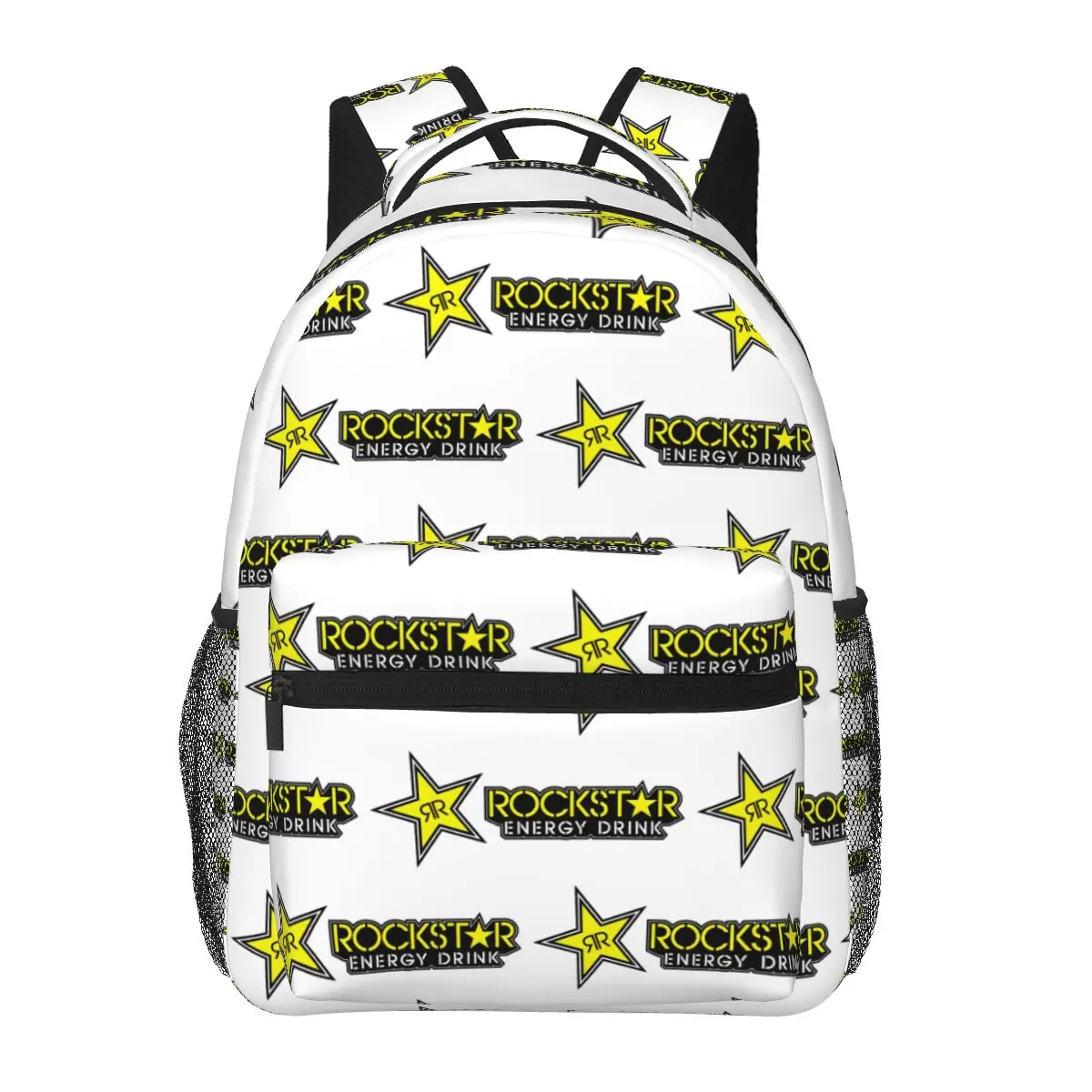 

Рюкзаки Rockstar Energy Drink для мальчиков и девочек, сумка для книг, школьные сумки для студентов, рюкзак для ноутбука с героями мультфильмов, сумка на плечо большой вместимости