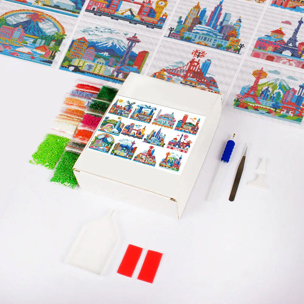 EverShine 5D الماس اللوحة الكلب القط DIY فسيفساء كامل مربع الحفر المستديرة التطريز الحيوان حجر الراين صور المنزل الترفيه هدية #6