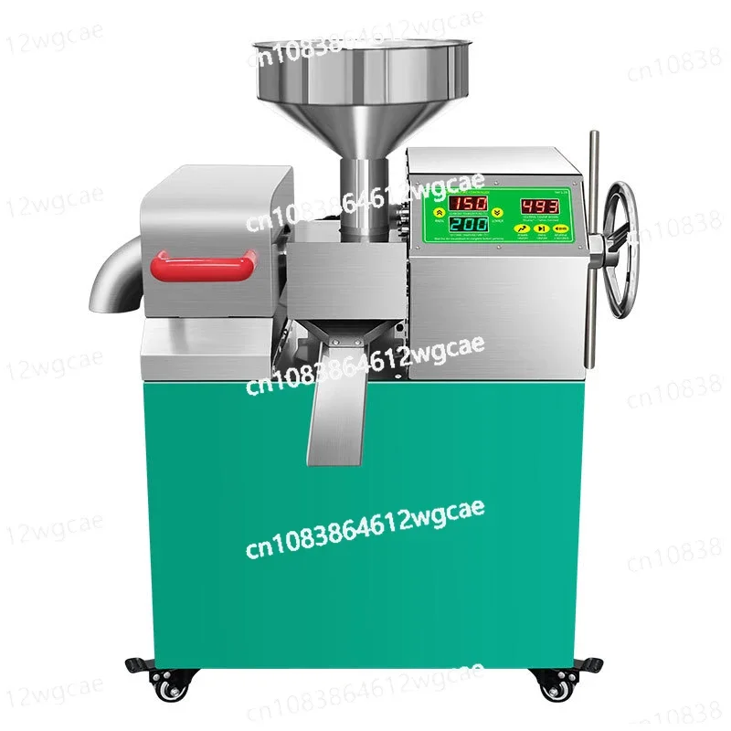 

Oil Pressers Machine Kitchen Seeds Sunflower Sesame Coconut Peanut Vegetable Bean Hot Cold Home Commercial Extraction Maker