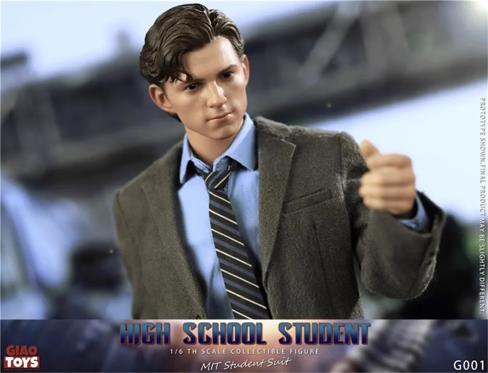 1/6 GIAO TOYS G001 Handsome Guy High School Tom Little Bug Full Set Moveable Action Figure For Fans Collect Gift