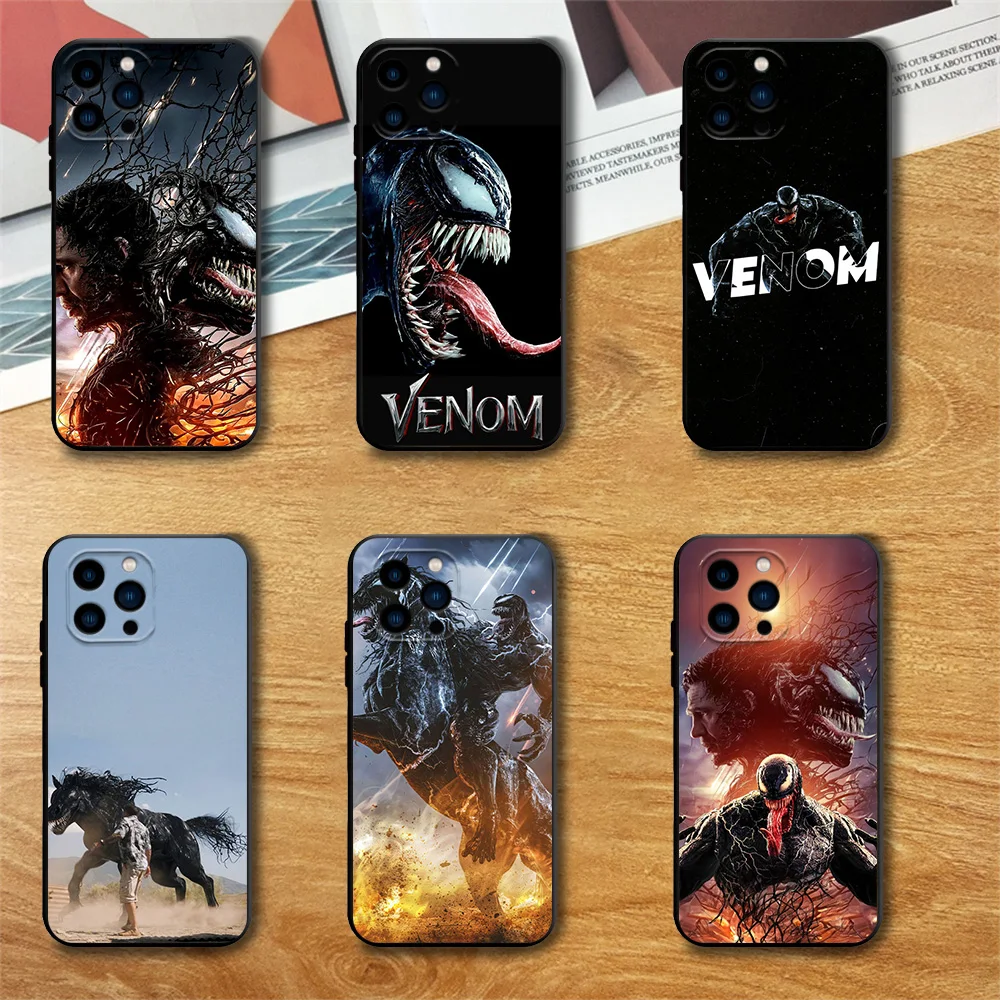 V-Venom T-The L-Last D-Dance Phone Case For Samsung S23 22 ULTRA A22 23 A32 34 A52 A53 A54 A71 A72 A73 Black Soft Silicone Cover