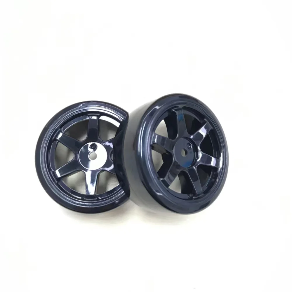 HYPER GO 14301/14302 1/14 Scale RC Car Accessories 1415C Drift Wheels & Tires, Suitable for Hex 12mm,Off-road Vehicle Parts