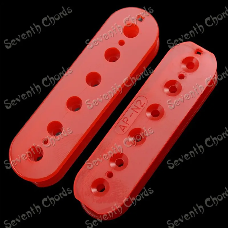 4 Stück Humbucker-Schraubspulen für E-Gitarren-Doppelspulen-Tonabnehmer Ersatzteile in Schwarz, Weiß, Creme und Rot zur Auswahl – Detail 3