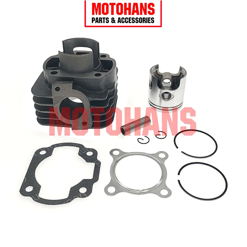 BX 24030081   JOG50 3KJ MBK OVETTO 47MM CYLINDER I TŁOK ZESTAWEM Z PIN-KIEM 12MM 2T 70CC CZĘŚCI SILNIKA SCOOTERA