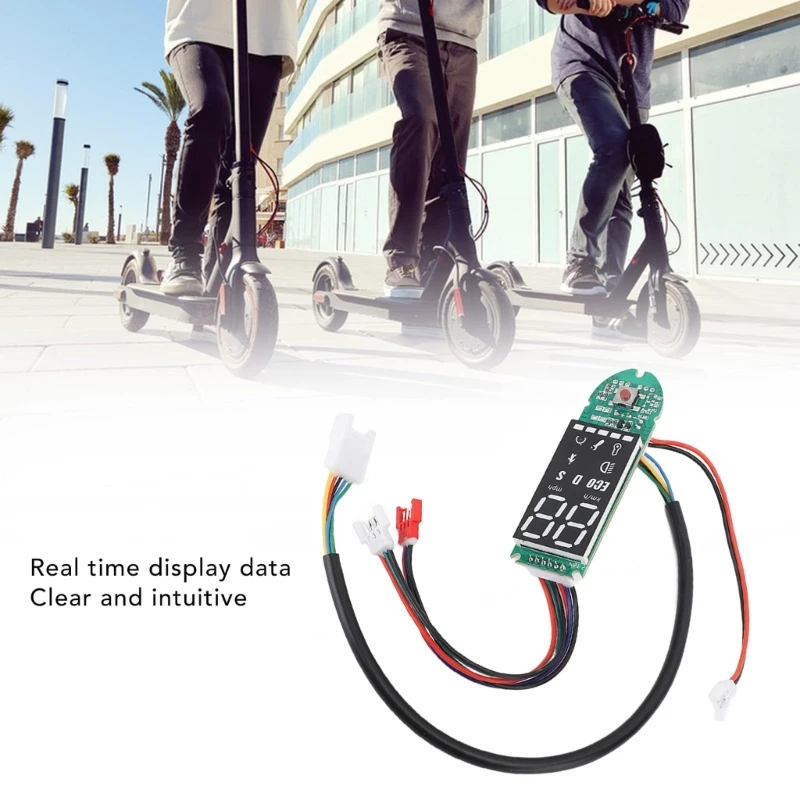 Picture 5:  Scooter Dashboard Instrument Panel With Mileage Display Impact Resistant Design