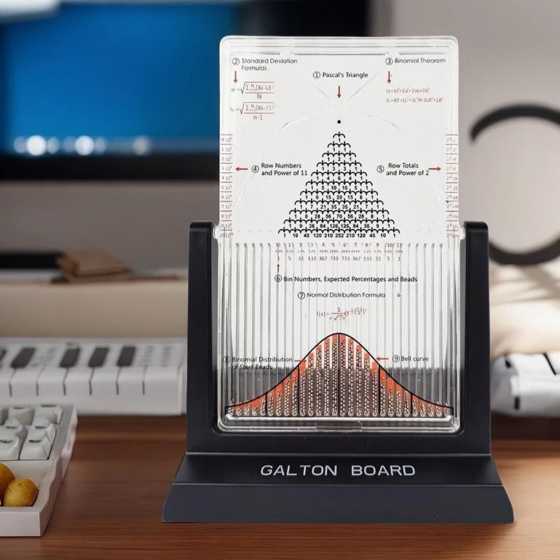 Plate Normal Distribution Model Simple Desktop Ornament Children's Gift For Mathematics Enthusiasts Classroom Science Education