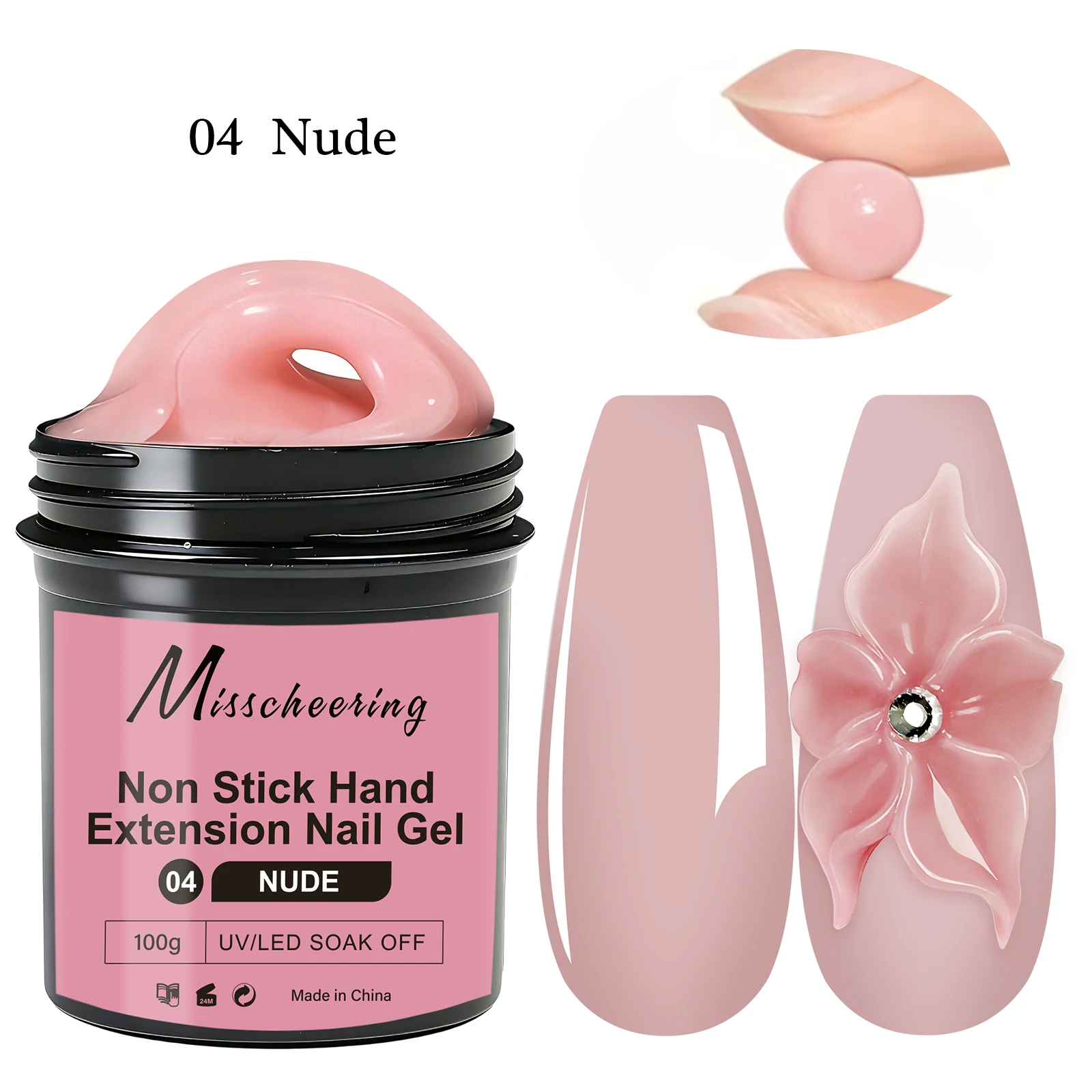 1Jar 100/150G Poly Nail Gel Uv Led Uitgeharde Builder Nail Gel Acryl Kristal Nagelverlenging gel Voor Nagels Diy Thuis Salon