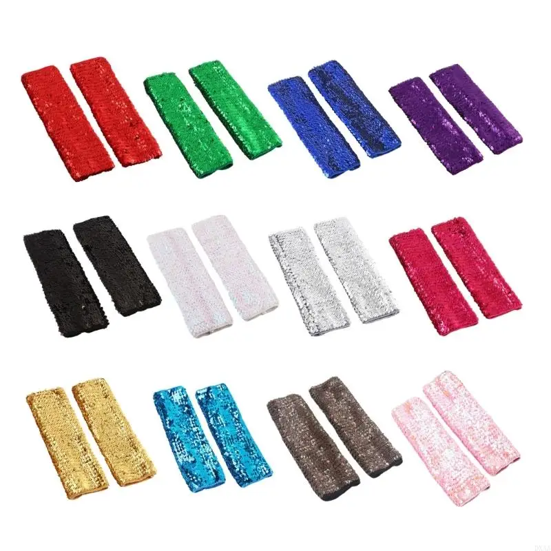 DXAA Sparakling Sequins Arm Bands Cool Arm Sleeves For Celebration And Dance Shows