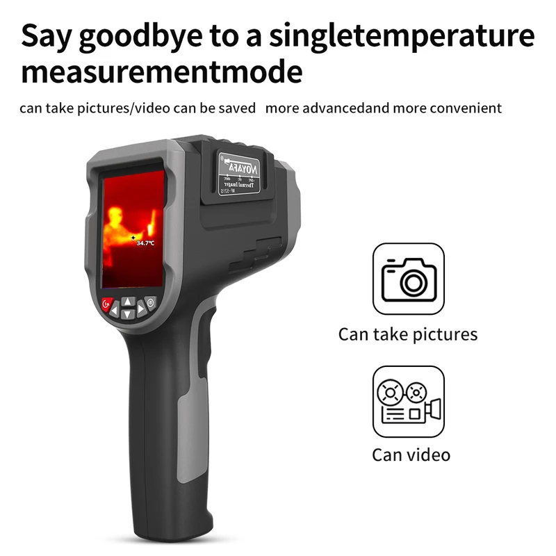 【2026】NOYAFA NF-521S Advanced Thermal Imaging Infrared Camera Handheld 120*90 8 Palettes Shoot Pictures & Video -10~400℃ 5