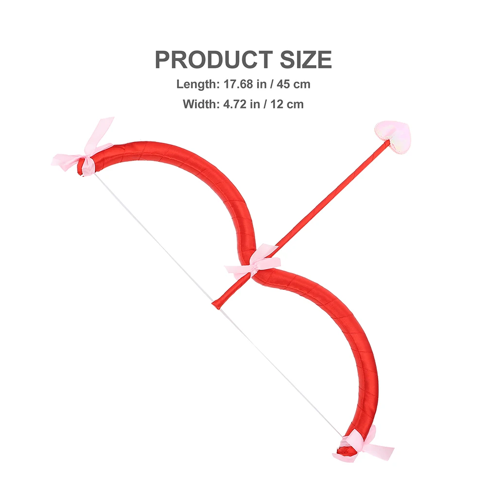 

5Pcs Cupid Bow and Arrow Set Decorative Pendant DIY Hanging Balls Smooth Surface Environmentally Friendly Home Festival