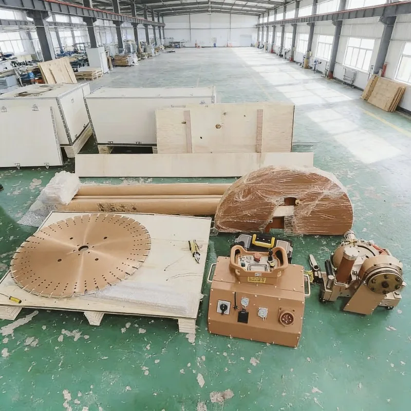 High Frequency Electric Concrete Wall Saw Machine With Remote Control 1000mm Blade For Reinforced Door Window Opening Cutting