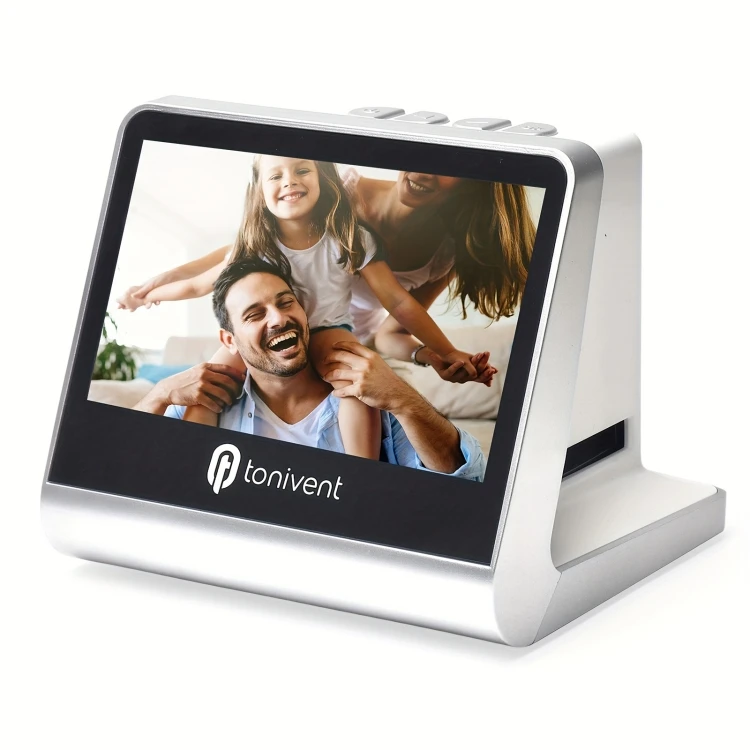 Good feedback Tonivent TON170 22 Megapixels 5 inch HD Screen USB MSDC Film Scanner photo portable scanner