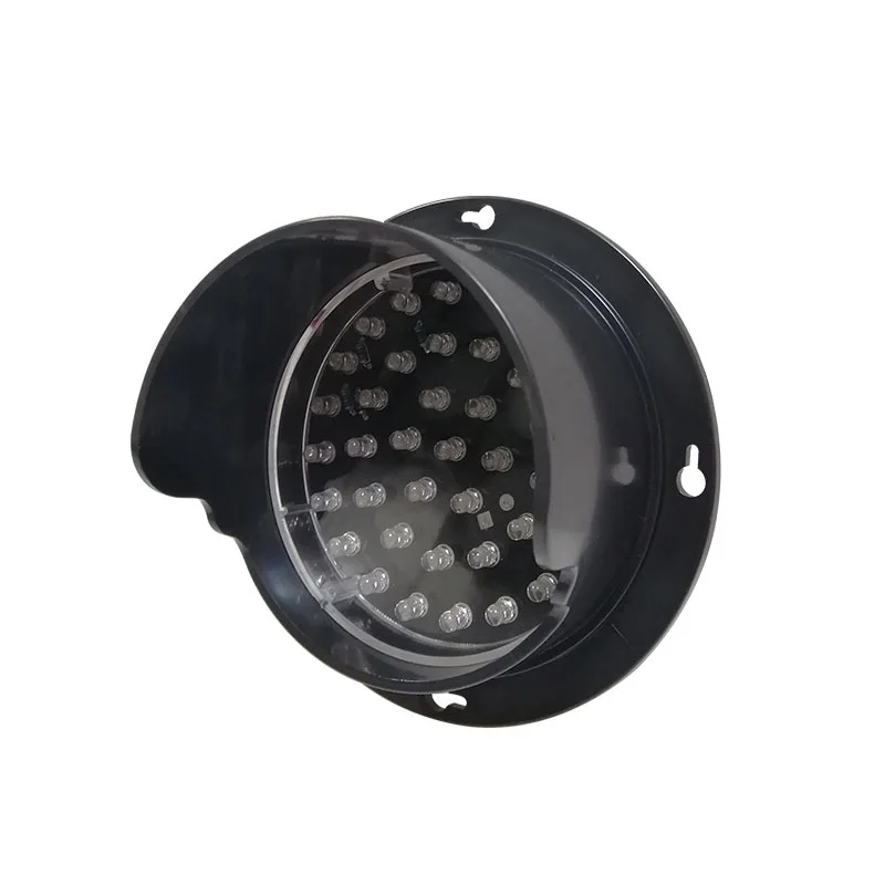 Promotion price High brightness DC 12V red yellow green LED signal light 100mm traffic light sale