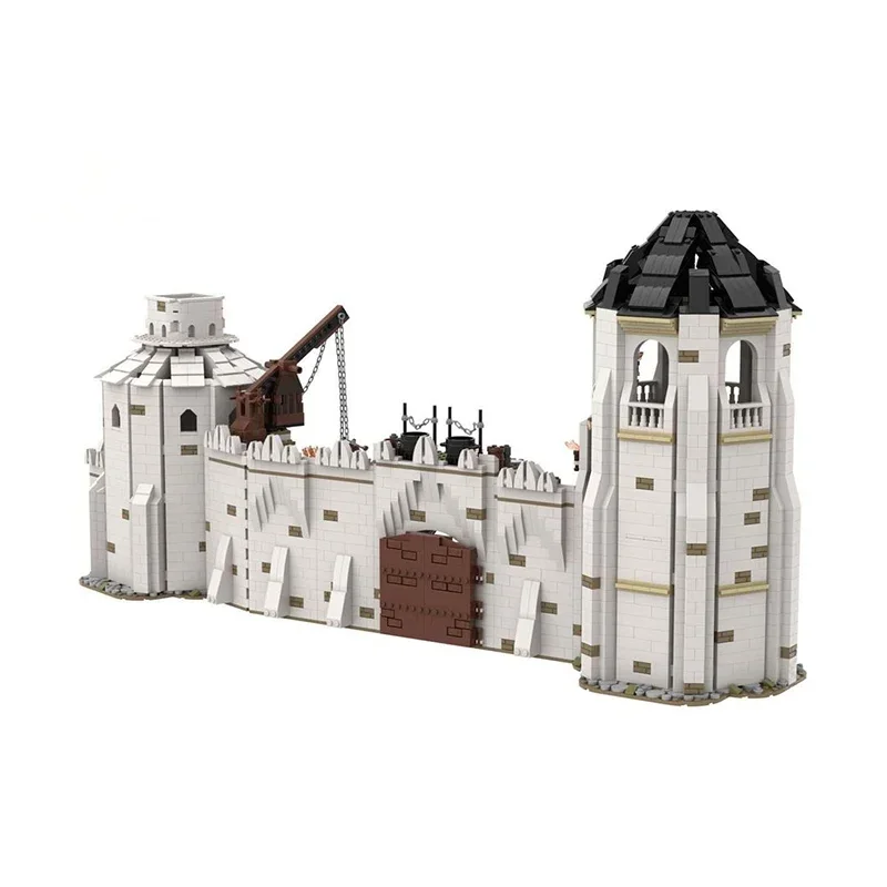 Magical Rings Movie Model Moc Building Bricks Southern Gate Technology Modular Blocks Gifts Christmas Toys DIY Sets Assembly