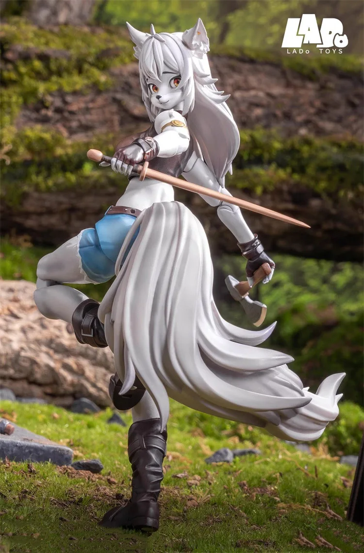 

LADOTOYS ERA-001 1/12 Scale Liya Cute Wolf Sister Repairer Full Set 6Inch Female Action Figure Model for Fans Collection