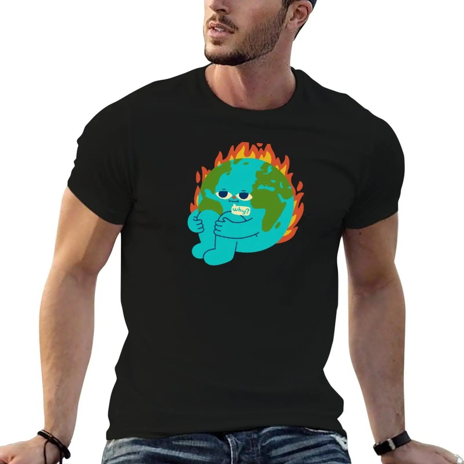 The Earth is Concerned T-Shirt t shirt for man t shirts for man pack white t shirts for man cotton T-shirt