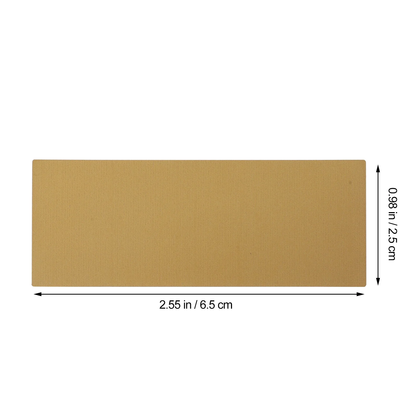 1 Rolo de Adesivos Retangulares para Raspar e Colar para Lembrancinhas de Festa DIY, Notas Surpresa, Bilhetes de Raspar e Jogos