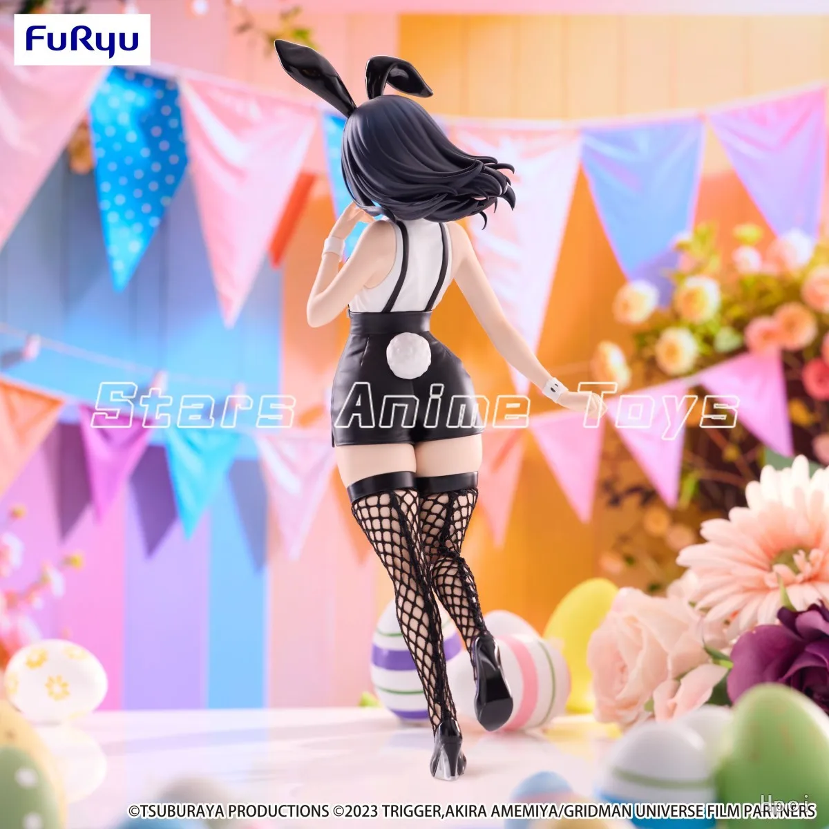 【البيع المسبق】الأصلي Furyu BiCute Bunnies GRIDMAN UNIVERSE Rikka Takarada أرنب عيد الفصح فتاة هدية نموذج الشكل #3