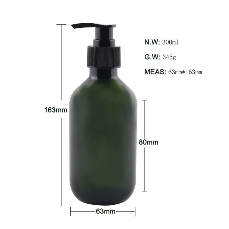 Shampoo de gengibre de marca própria, 300ml, controle de óleo, refrescante e anti-derramamento de cabelo, planta de ervas, shampoo anticaspa, maquiagem em massa