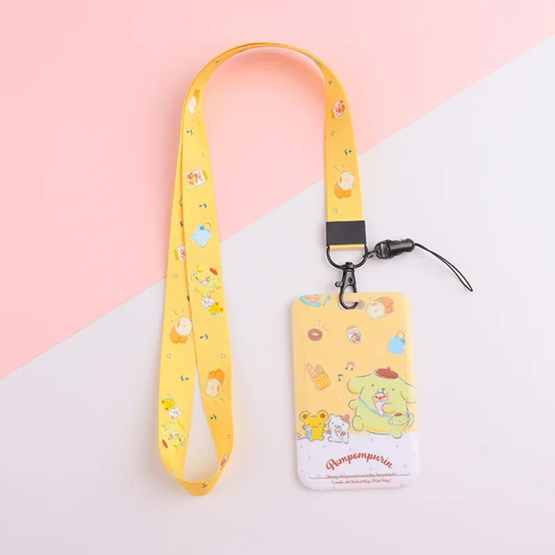 Hot Selling Card Holder Student Meal Card Holder Campus Card Holder Cute Couple Style Keychain Bus Card Holder