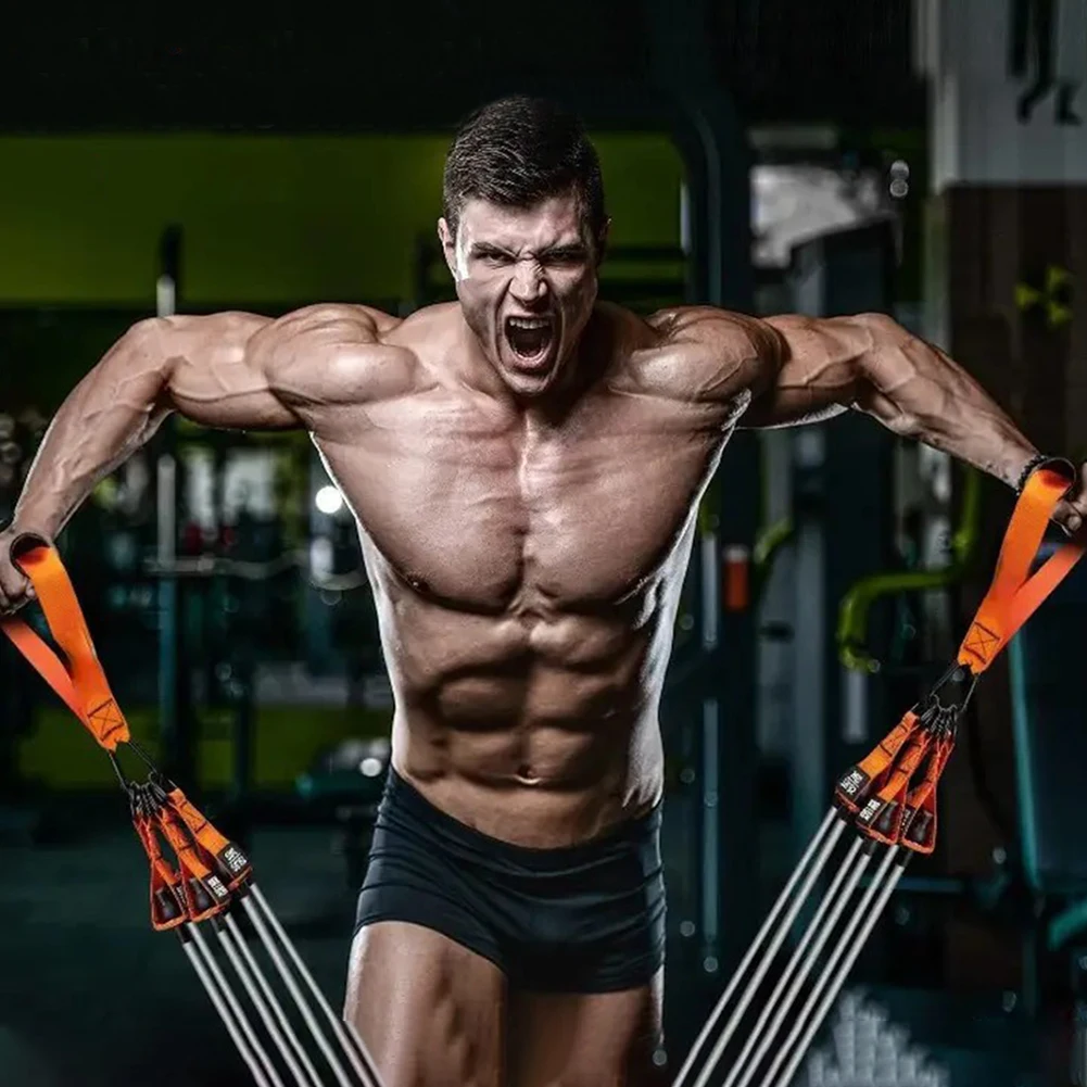 

Эспандеры, ленты для упражнений, сверхмощные ленты для фитнеса, набор с ручками, весовые ленты, многофункциональное оборудование для домашнего спортзала