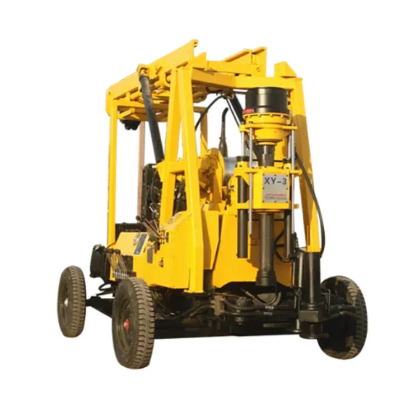 YG New Technology Diesel Portable Wells Geological Drill Complete Borwell Water Crawler Exploration Machine Diamond Core Rig